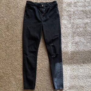Lucky Brand Black Distressed Womens Jeans